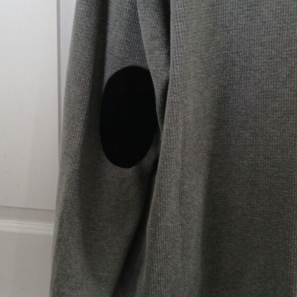 Crooks & Castles  gray black cardigan sweater classy casual  Sz 3XL EUC - Picture 8 of 9